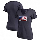 Women Philadelphia Eagles Navy NFL Pro Line by Fanatics Branded Banner State T-Shirt,baseball caps,new era cap wholesale,wholesale hats